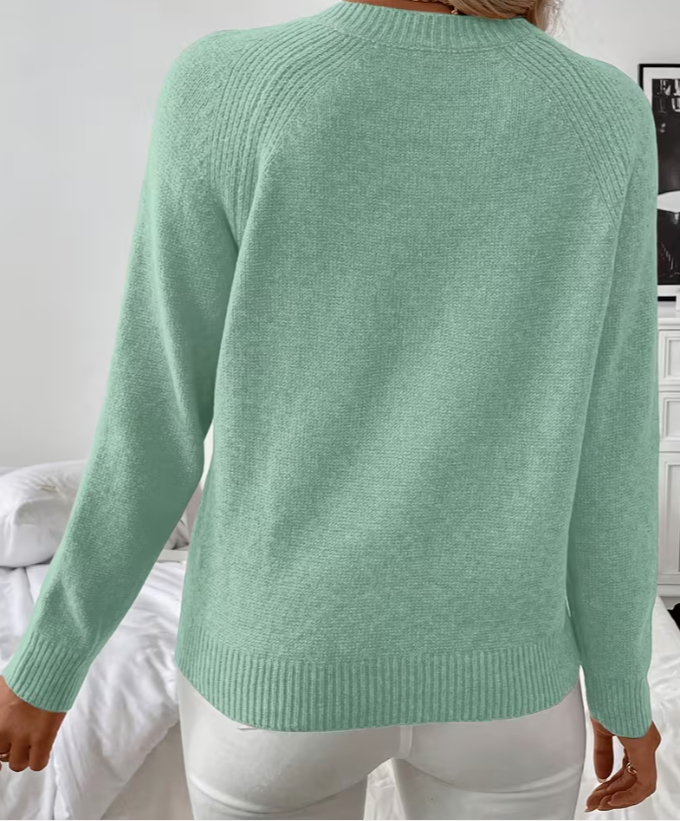 Green Elegant sweater 